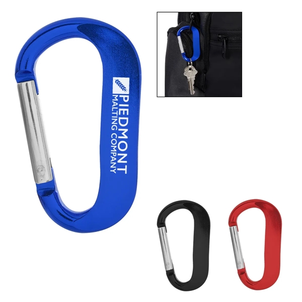 Anders carabiner for attaching various items to your bag, belt loop,... from ASI 61125 Hit Promotional Products / Hit®
