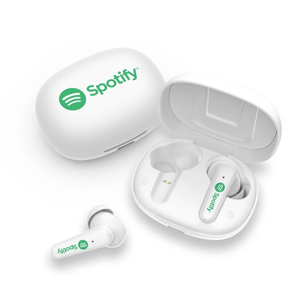 UltraBuds with a charging case and different sized tips for the... from ASI 61125 Hit Promotional Products / Hit®