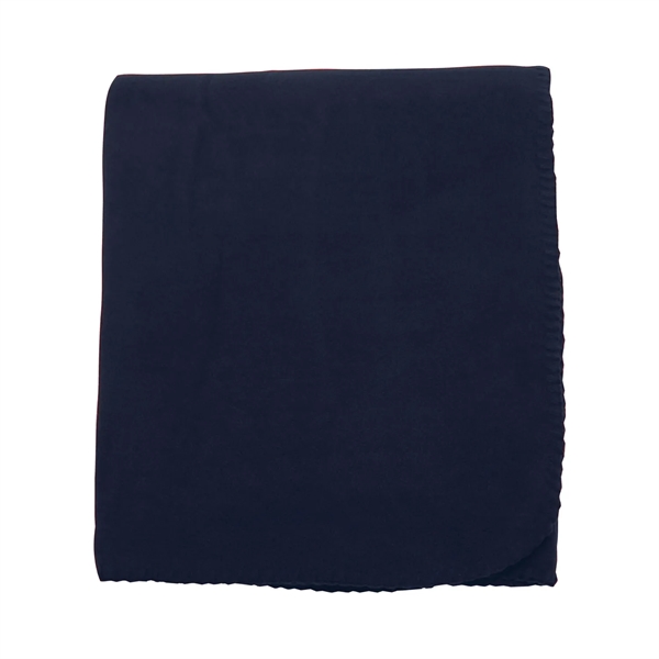 100% polyester, anti-pill fleece blanket measures 50" x 60", finished with... from ASI 92980 WOV-IN® / Universal Strap/Wov-In Line