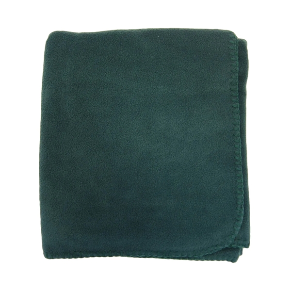 100% polyester, anti-pill fleece blanket measures 50" x 60", finished with... from ASI 92980 WOV-IN® / Universal Strap/Wov-In Line