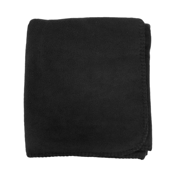 100% polyester, anti-pill fleece blanket measures 50" x 60", finished with... from ASI 92980 WOV-IN® / Universal Strap/Wov-In Line