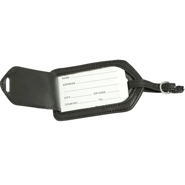4 3/4" x 2 3/4" x 1/4" bag tag with a... from ASI 61966 HPG / Beacon Promotions