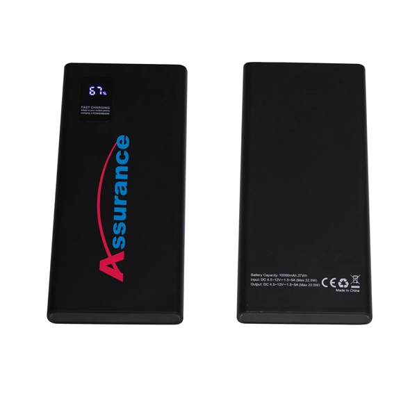 Experience the speed of quick charging with this 10,000 mAh power... from ASI 79384 Preferred Nation Inc