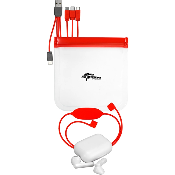 TRUE WIRELESS STRAPPY STORAGE CABLE SET... from ASI 30208 A P Specialties / AP Specialties