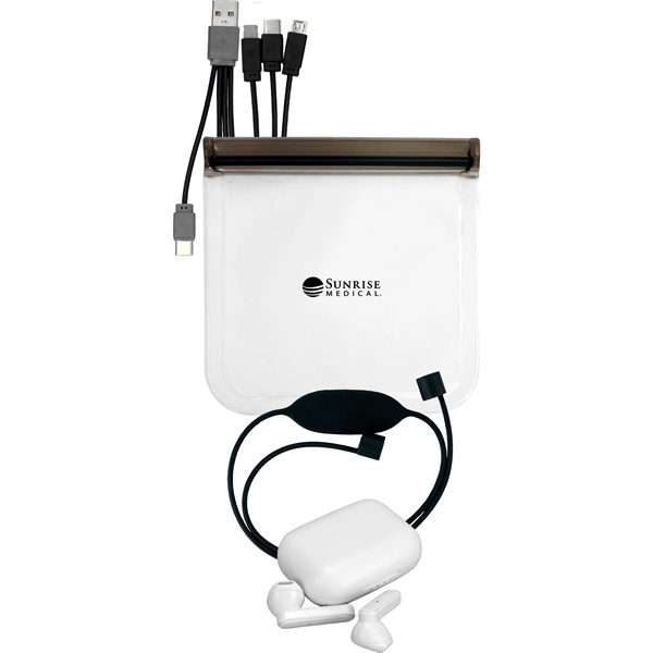 TRUE WIRELESS STRAPPY STORAGE CABLE SET... from ASI 30208 A P Specialties / AP Specialties