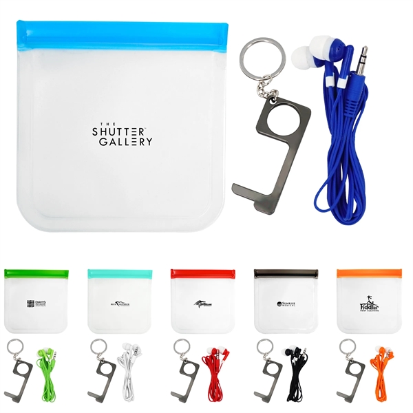 No Touch Ear Bud Pouch... from ASI 30208 A P Specialties / AP Specialties