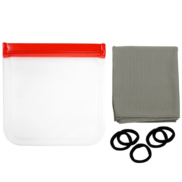 Workout Hair Tie Pouch... from ASI 30208 A P Specialties / AP Specialties