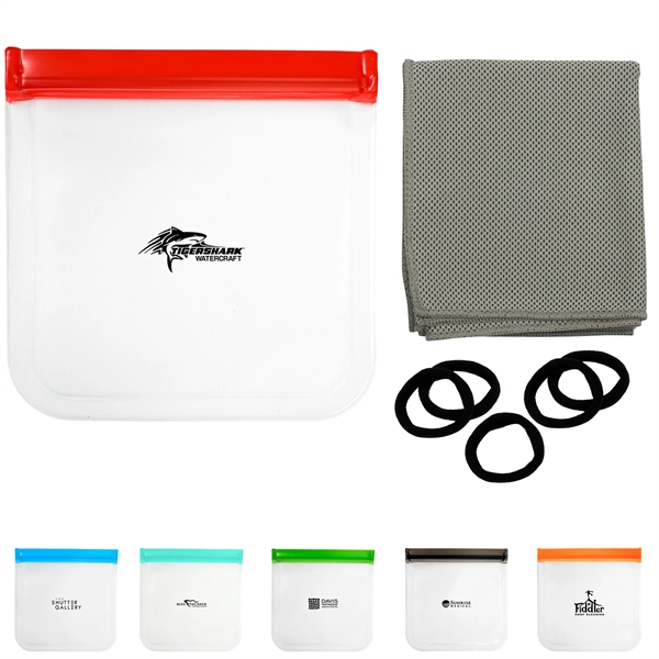 Workout Hair Tie Pouch... from ASI 30208 A P Specialties / AP Specialties