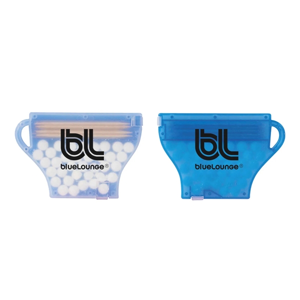 1/4" x 3 3/8" x 2 1/4" coffee cup-shaped box with... from ASI 63549 Jornik Manufacturing Corp / Jornik