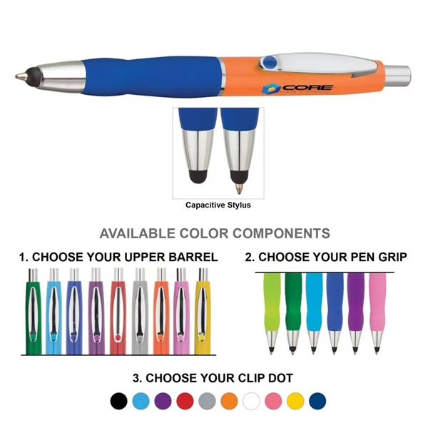 Turner Ballpoint Pen / Stylus... from ASI 67866 Logomark/Valumark / Valumark™