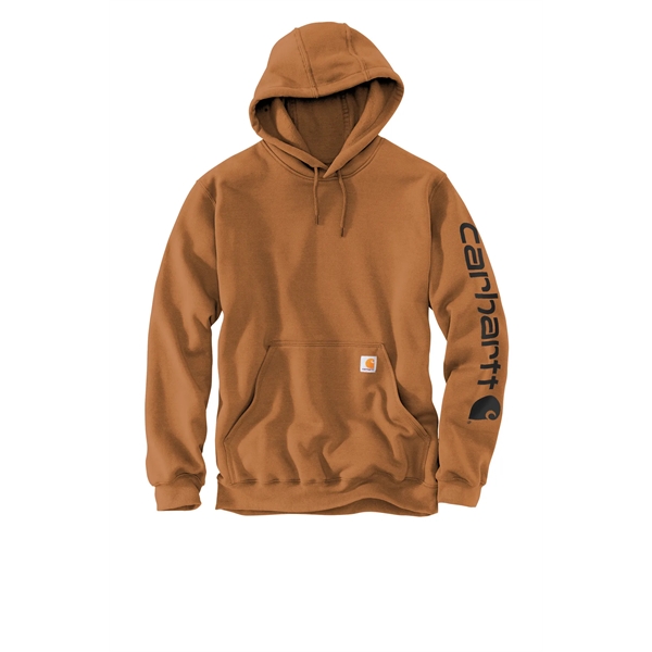 Carhartt Midweight Hooded Logo Sweatshirt... from ASI 84863 SanMar