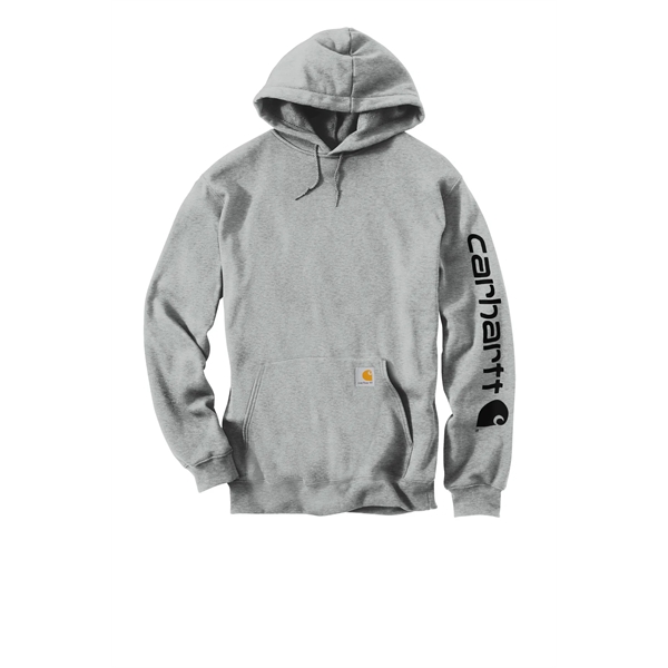 Carhartt Midweight Hooded Logo Sweatshirt... from ASI 84863 SanMar