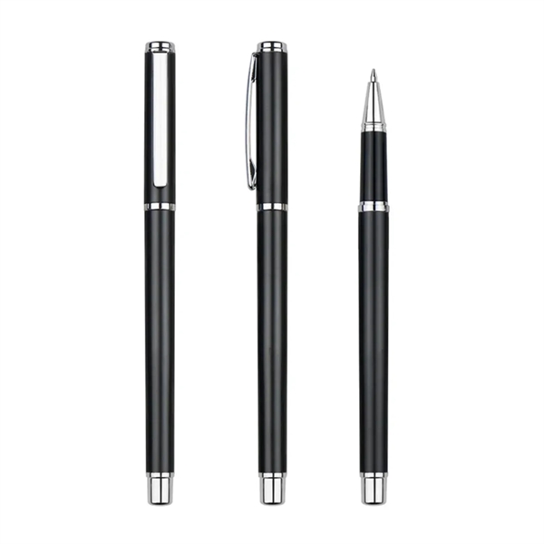 Metallic gel pen plus laser engraving on 1 location... from ASI 37218 Athena Promo (tm)