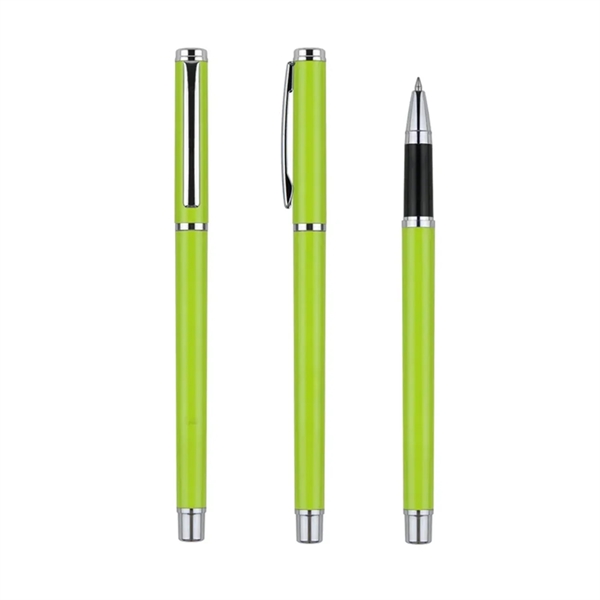 Metallic gel pen plus laser engraving on 1 location... from ASI 37218 Athena Promo (tm)