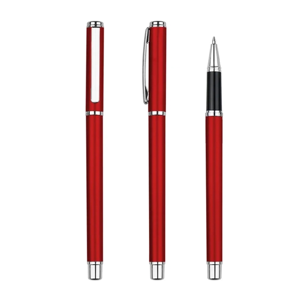 Metallic gel pen plus laser engraving on 1 location... from ASI 37218 Athena Promo (tm)