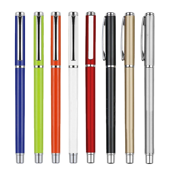 Metallic gel pen plus laser engraving on 1 location... from ASI 37218 Athena Promo (tm)