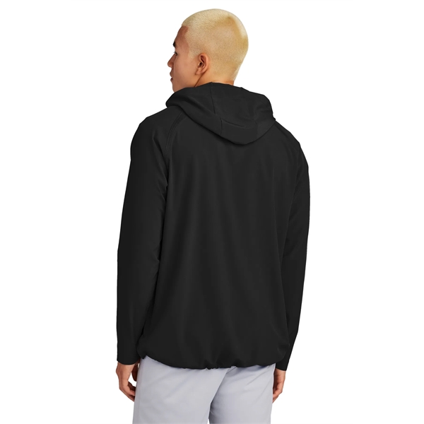 Sport-Tek Repeat 1/2-Zip Long Sleeve Hooded Jacket... from ASI 84863 SanMar