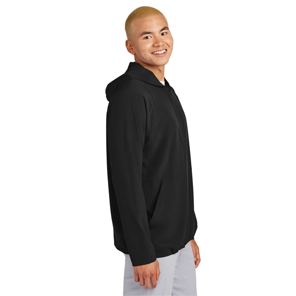 Sport-Tek Repeat 1/2-Zip Long Sleeve Hooded Jacket... from ASI 84863 SanMar