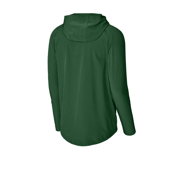 Sport-Tek Repeat 1/2-Zip Long Sleeve Hooded Jacket... from ASI 84863 SanMar