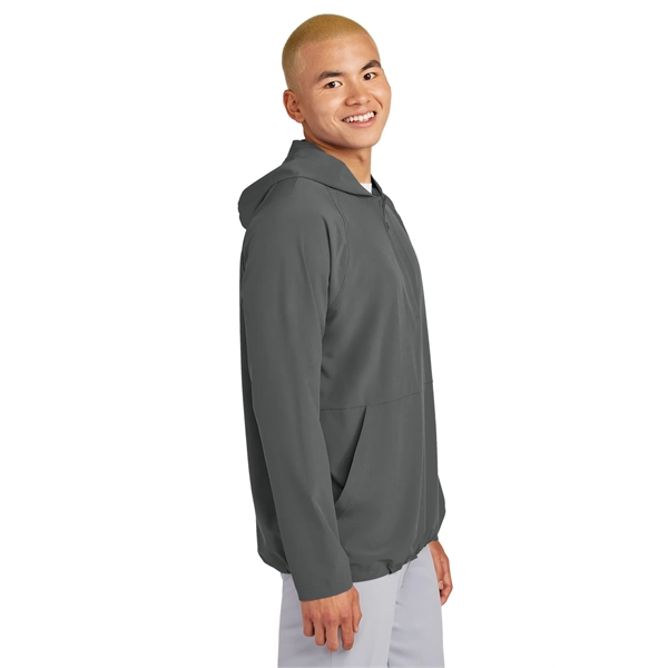 Sport-Tek Repeat 1/2-Zip Long Sleeve Hooded Jacket... from ASI 84863 SanMar