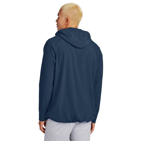Sport-Tek Repeat 1/2-Zip Long Sleeve Hooded Jacket... from ASI 84863 SanMar
