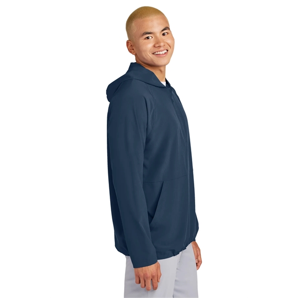 Sport-Tek Repeat 1/2-Zip Long Sleeve Hooded Jacket... from ASI 84863 SanMar