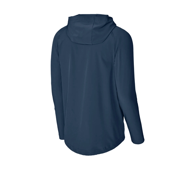 Sport-Tek Repeat 1/2-Zip Long Sleeve Hooded Jacket... from ASI 84863 SanMar