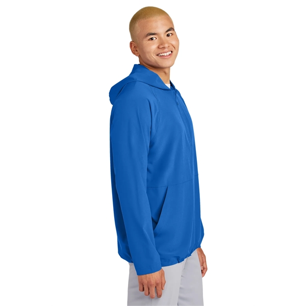Sport-Tek Repeat 1/2-Zip Long Sleeve Hooded Jacket... from ASI 84863 SanMar