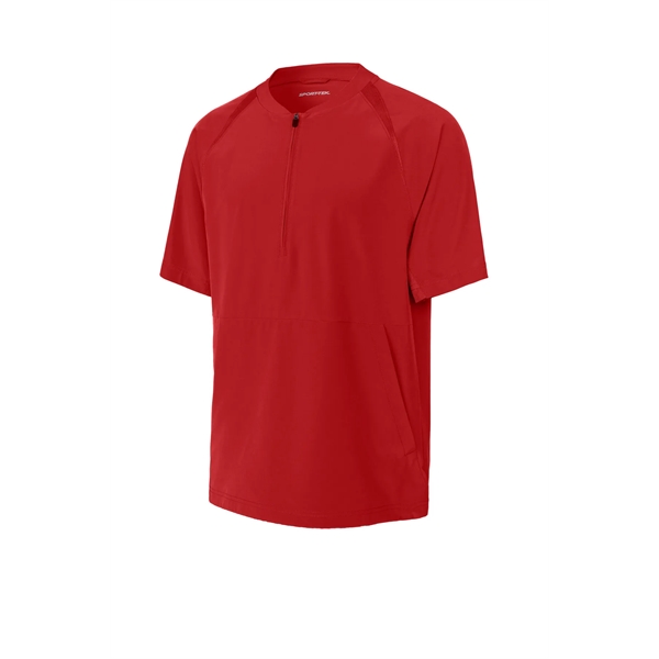 Sport-Tek Repeat 1/2-Zip Short Sleeve Jacket... from ASI 84863 SanMar