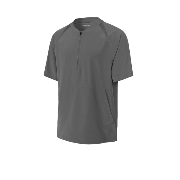 Sport-Tek Repeat 1/2-Zip Short Sleeve Jacket... from ASI 84863 SanMar