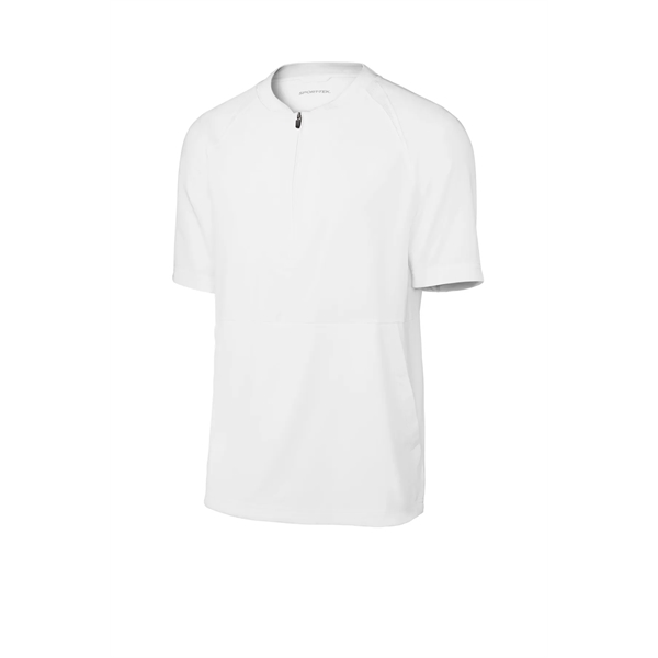 Sport-Tek Repeat 1/2-Zip Short Sleeve Jacket... from ASI 84863 SanMar