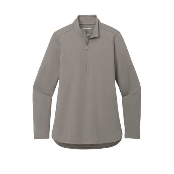 Port Authority Ladies C-FREE Double Knit 1/4-Zip... from ASI 84863 SanMar