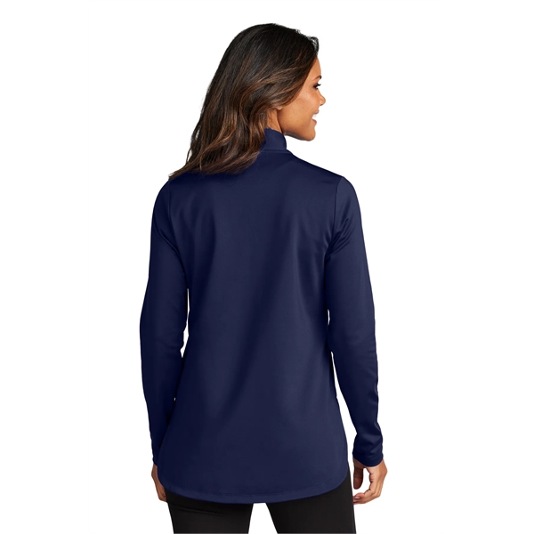 Port Authority Ladies C-FREE Double Knit 1/4-Zip... from ASI 84863 SanMar