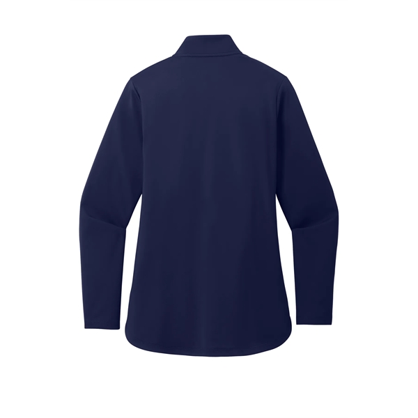 Port Authority Ladies C-FREE Double Knit 1/4-Zip... from ASI 84863 SanMar