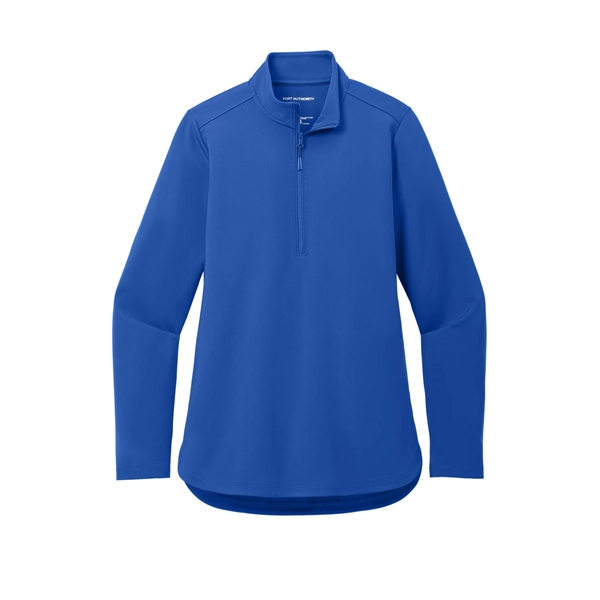 Port Authority Ladies C-FREE Double Knit 1/4-Zip... from ASI 84863 SanMar