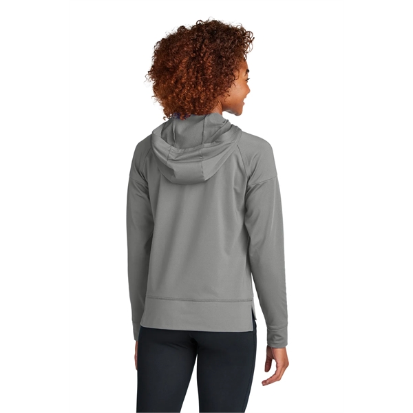 Sport-Tek Ladies Sport-Wick Stretch 1/2-Zip Hoodie... from ASI 84863 SanMar