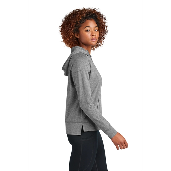Sport-Tek Ladies Sport-Wick Stretch 1/2-Zip Hoodie... from ASI 84863 SanMar