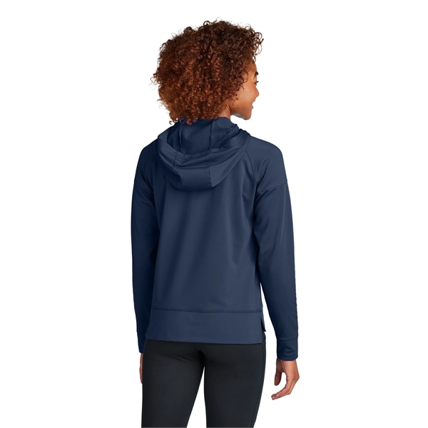 Sport-Tek Ladies Sport-Wick Stretch 1/2-Zip Hoodie... from ASI 84863 SanMar