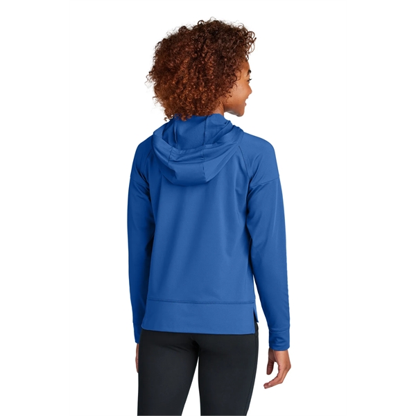 Sport-Tek Ladies Sport-Wick Stretch 1/2-Zip Hoodie... from ASI 84863 SanMar
