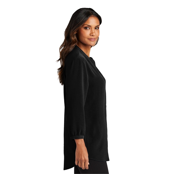 Port Authority Ladies 3/4-Sleeve Textured Crepe Tunic... from ASI 84863 SanMar