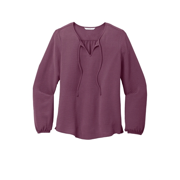 Port Authority Ladies Textured Crepe Blouse... from ASI 84863 SanMar