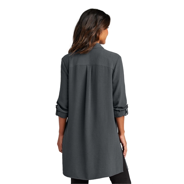 Port Authority Ladies Textured Crepe Long Tunic... from ASI 84863 SanMar