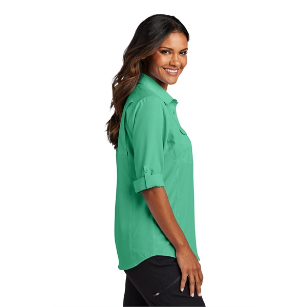 Port Authority Ladies Long Sleeve UV Daybreak Shirt... from ASI 84863 SanMar