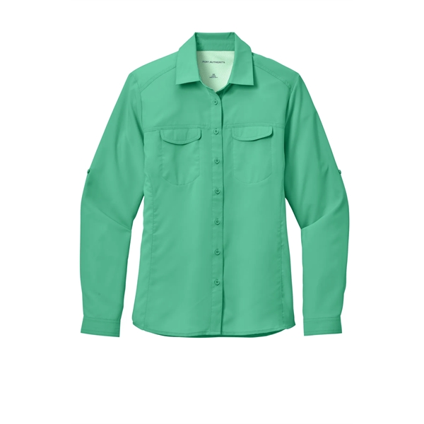 Port Authority Ladies Long Sleeve UV Daybreak Shirt... from ASI 84863 SanMar