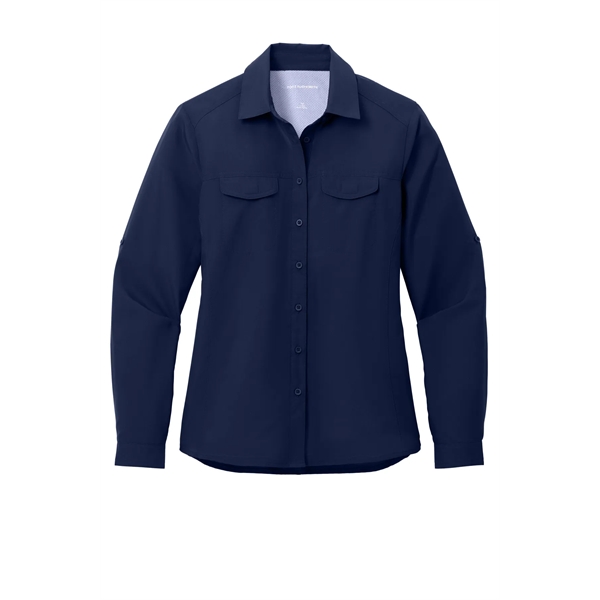 Port Authority Ladies Long Sleeve UV Daybreak Shirt... from ASI 84863 SanMar