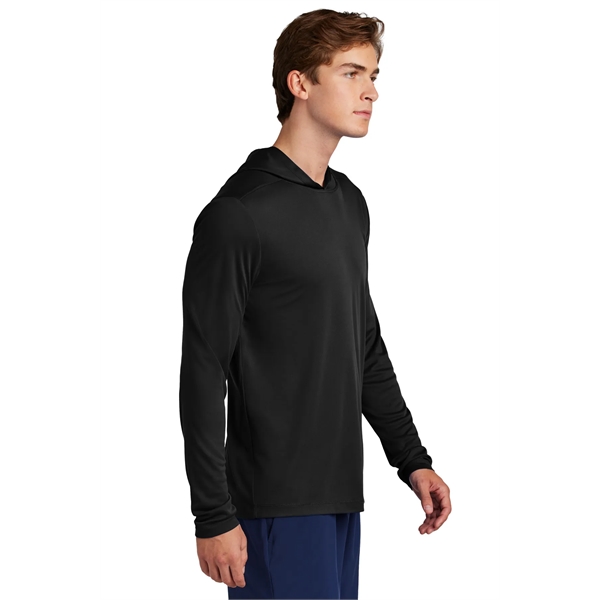 Sport-Tek Posi-UV Pro Long Sleeve Hoodie... from ASI 84863 SanMar