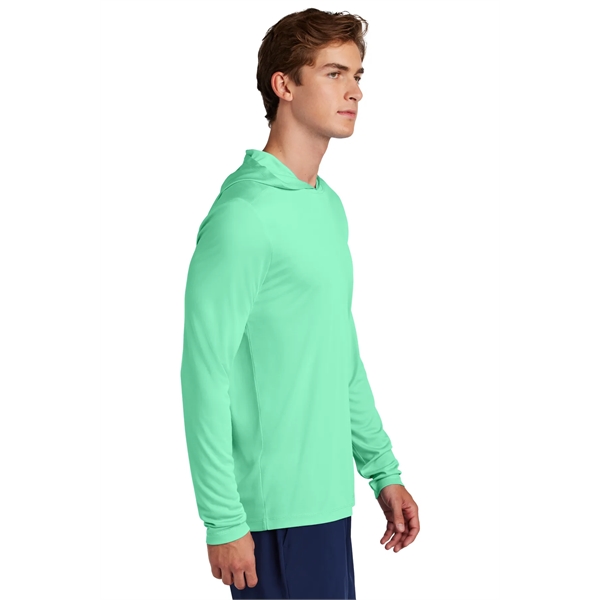 Sport-Tek Posi-UV Pro Long Sleeve Hoodie... from ASI 84863 SanMar