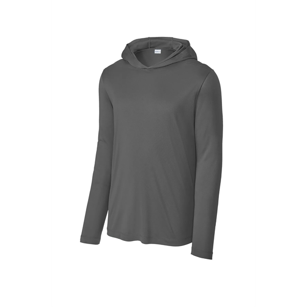 Sport-Tek Posi-UV Pro Long Sleeve Hoodie... from ASI 84863 SanMar