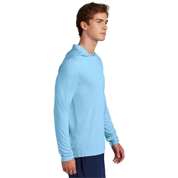 Sport-Tek Posi-UV Pro Long Sleeve Hoodie... from ASI 84863 SanMar