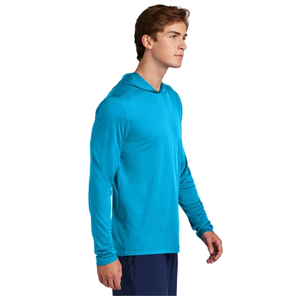 Sport-Tek Posi-UV Pro Long Sleeve Hoodie... from ASI 84863 SanMar